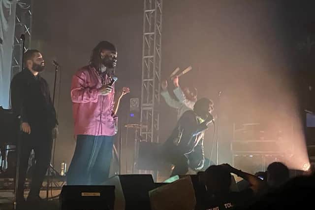 Young Fathers at O2 Academy Leeds. Picture: Rachel Williams