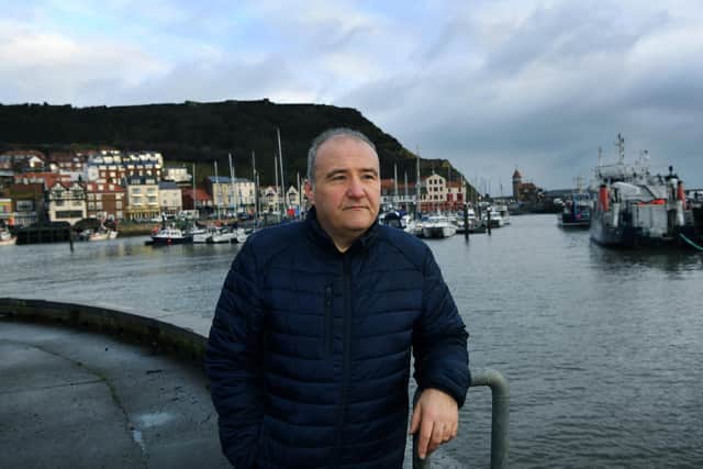 Former Bridlington Post Office subpostmaster Lee Castleton, pictured in his home town of Scarborough. Picture Jonathan Gawthorpe