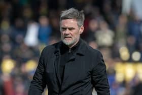 Bradford City manager Graham Alexander, pictured during the recent League Two Yorkshire derby at Harrogate Town. Picture: Tony Johnson.