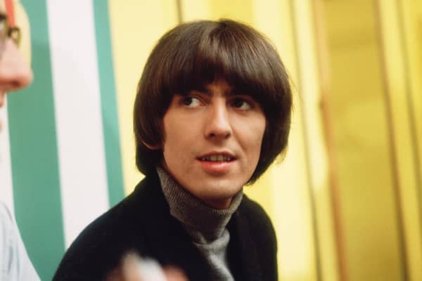 George Harrison (1943 - 2001) of the Beatles.  (Photo by Keystone/Getty Images)