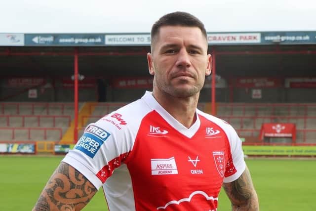 Shaun Kenny-Dowall is feeling good ahead of another season with Hull KR. (Photo: Hull KR)