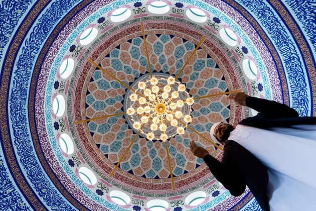 Imam Qari Asim at Makkah Mosque in Leeds. PIC: James Hardisty