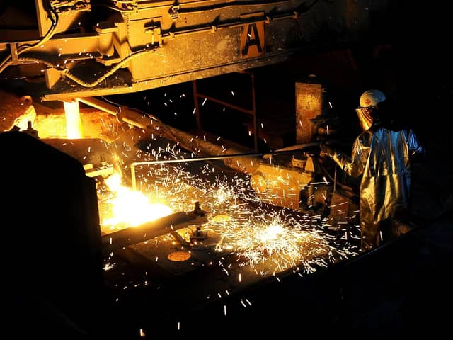 The British Steel plant in Scunthorpe. PIC: Scott Merrylees