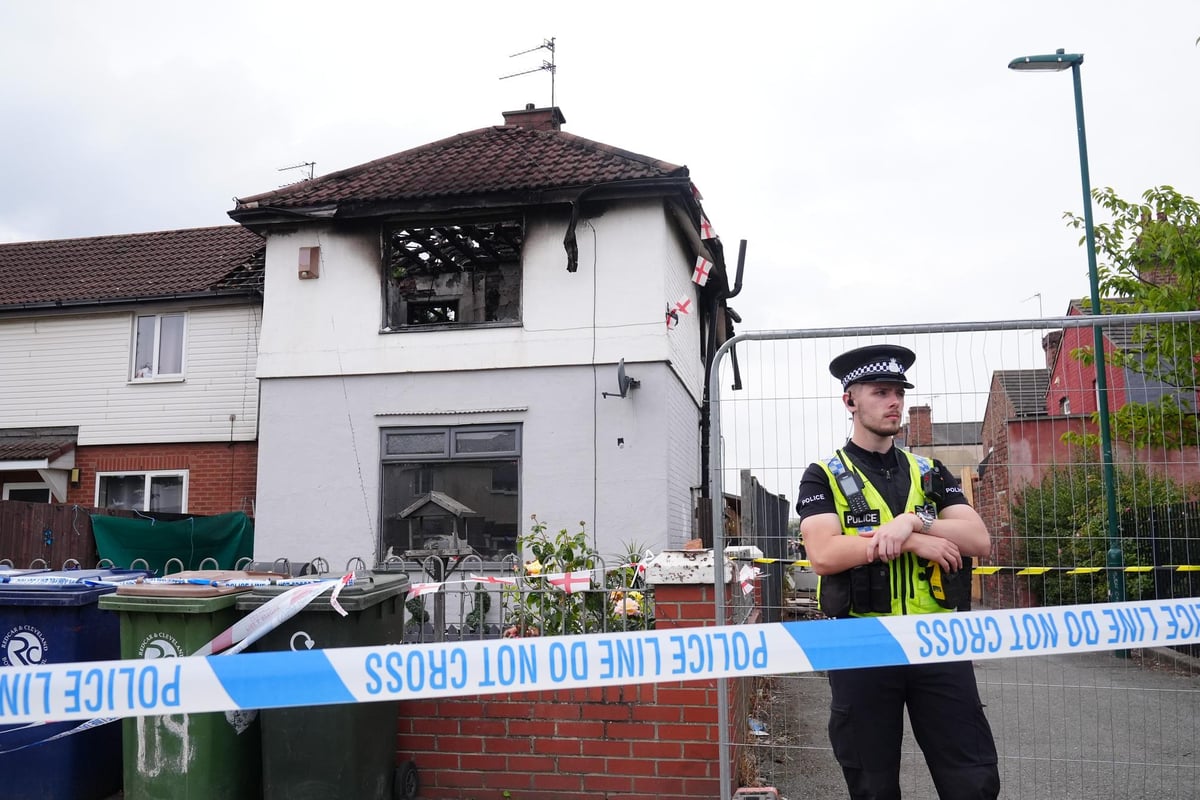 Man denies murdering seven-year-old girl and her aunt in house fire