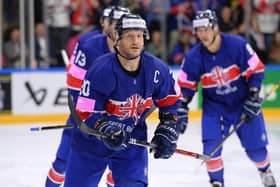 LEADING MAN: Jonathan Phillips, in action for Great Britain last year. Picture: Dean Woolley/IHUK Media