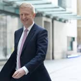 Deputy prime minister Oliver Dowden arrives at BBC Broadcasting House in London. PIC: Stefan Rousseau/PA Wire