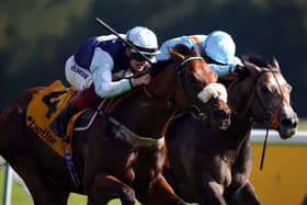 Regional ridden by Callum Rodriguez (left) on their way to winning the Betfair Sprint Cup Stakes at Haydock Park Racecourse, Merseyside. (Picture: Tim Goode/PA Wire)