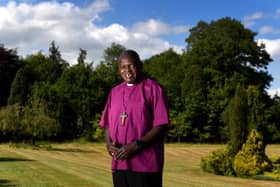 Former Archbishop of York Dr John Sentamu at Bishopthorpe Palace, York.