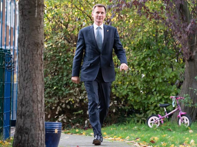 Chancellor of the Exchequer Jeremy Hunt. Mr Hunt was keen to emphasise government support for social care during his latest statement to the House of Commons.