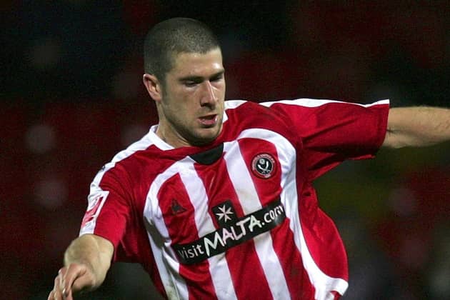 Nick Montgomery, back in his Sheffield United days in 2009, has been appointed the new manager of Hibernian (Picture: Tom Dulat/Getty Images)