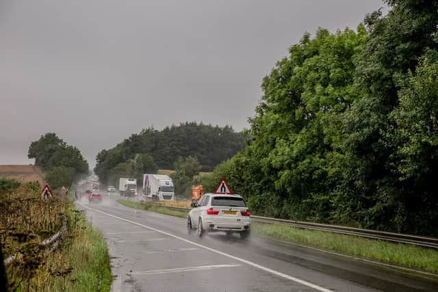 The A66 road in County Durham. Picture: Sarah Caldecott