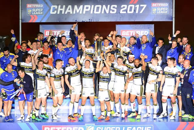 Leeds Rhinos were the last Yorkshire club to win a Grand Final in 2017. (Photo: Simon Wilkinson/SWpix.com)