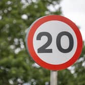 20mph signage. (Pic credit: Matthew Horwood / Getty Images)
