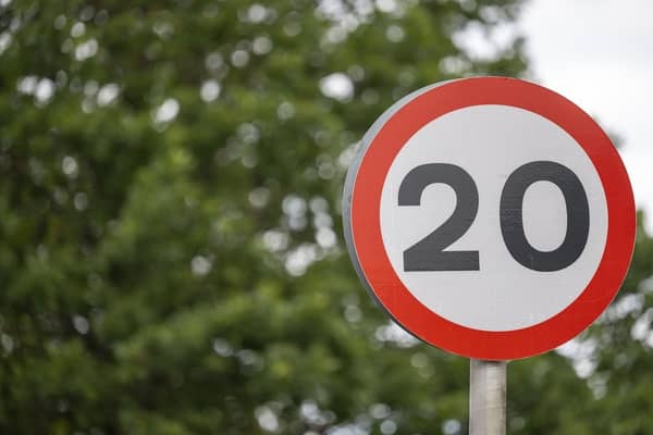 20mph signage. (Pic credit: Matthew Horwood / Getty Images)