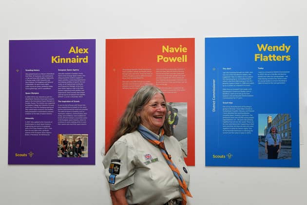 A new exhibition called Scouting in Bradford which explores the largest youth movement in the world,, at Bradford Industrial Museum. Pictured Wendy Flatters.
Picture Jonathan Gawthorpe