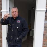 Eco Custom Homes Managing Director Wayne Low outside 3 The Old Racing Stables in Beverley, East Riding of Yorkshire. Picture is from Eco Custom Homes