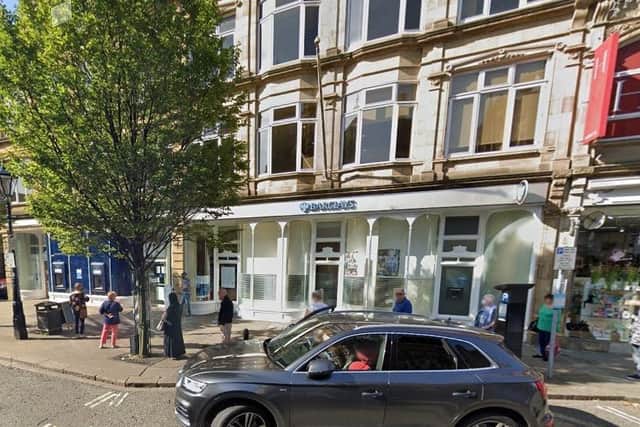 The former Barclays Bank branch at Commercial Street in Halifax town centre. Picture: Google
