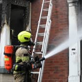 South Yorkshire Fire and Rescue Service attended the fire on Ecclesall Road in Sheffield on Sunday