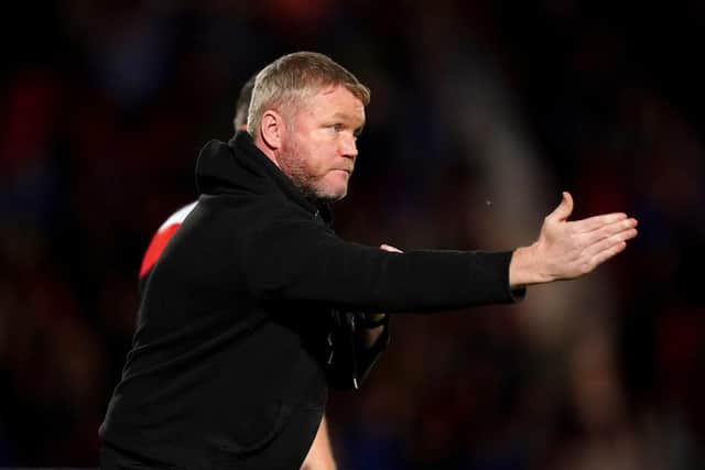 Grant McCann's Doncaster Rovers men held on for a draw. Image: Mike Egerton/PA Wire