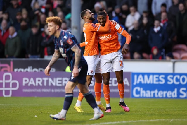 Opened the scoring as Blackpool pulled off a cup shock of their own with a 4-1 win over Nottingham Forest.