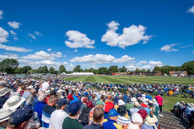 York's Clifton Park venue, pictured during last year's Roses One-Day Cup fixture. Picture by Allan McKenzie/SWpix.com