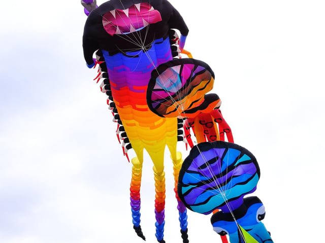 Jellyfish kites