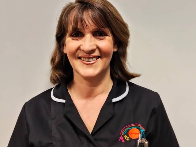 Health care assistant Debbie Robinson has devoted her whole working life to helping others – without taking any time off sick in over 34 years.