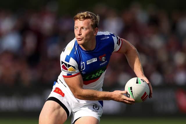 The speedster becomes the Rhinos' second signing for 2024. (Photo: Brendon Thorne/Getty Images)