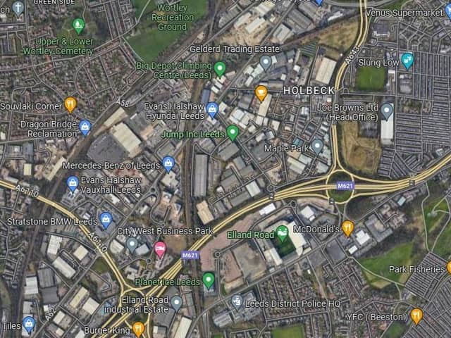 National Highways began adding and widening lanes at Junction 2 near Elland Road late in 2022.
GOOGLE MAPS
