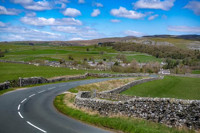 A view coming into the village of Austwick in the Yorkshire Dales National Park, photographed by Tony Johnson for The Yorkshire Post.