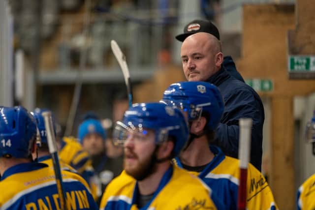 BUILDING BLOCKS: Leeds Knights head coach Ryan Aldridge announced all three of his import signings on Canada Day at the weekend - including forward Matt Barron. Picture courtesy of Oliver Portamento.