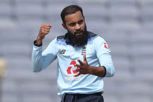 England's Adil Rashid has played in 125 ODIs for his country (Picture: AP Photo/Rafiq Maqbool)