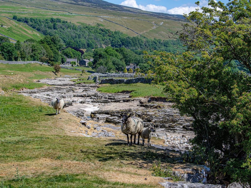 River Skirfare in Littondale photographed for the Yorkshire Post by Tony Johnson.