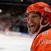 LEADING MAN: Robert Dowd has led from the front as captain for Sheffield Steelers this season - scoring five goals in as many games. Picture courtesy of Dean Woolley/Steelers Media.