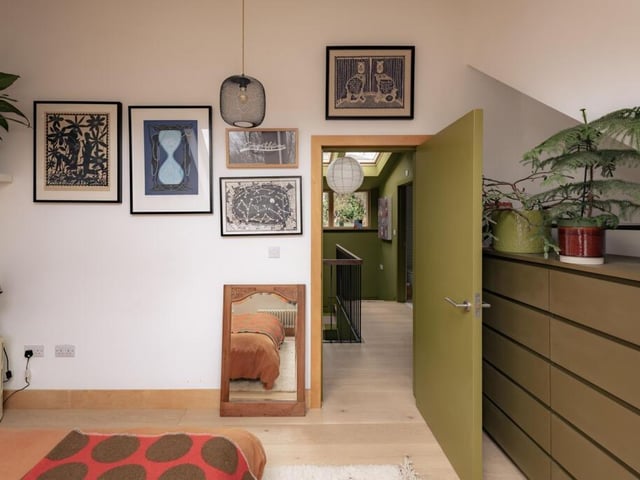 All three double bedrooms are well-finished with hardwood flooring throughout.