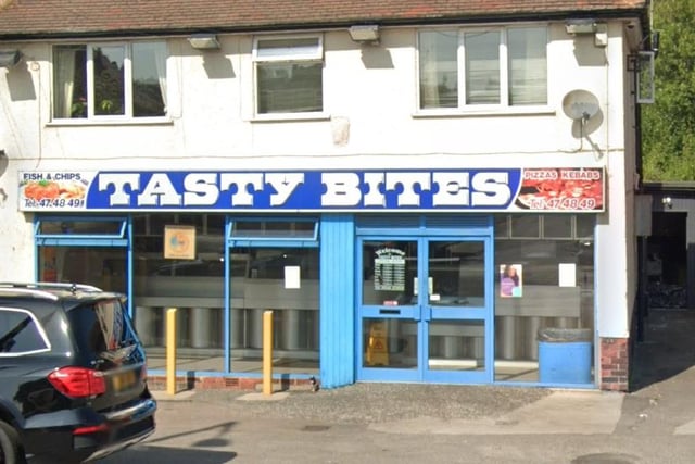 Tasty Bites, of Chesterfield Road, Staveley, was rated one star after inspection on 18 November 2021