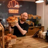 Traditional market town of Otley launches a YouTube video celebrating its independent shops, bakeries and bookshops, Dan Keat an Employee at the Underground Bakery Boroughgate, Otley, is pictured. Picture taken by Yorkshire Post Photographer Simon Hulme.