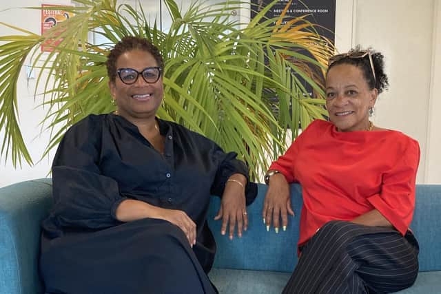 Susan Pitter (left) and Dawn Cameron (right), founders of Out of Many People