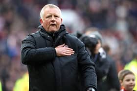 Chris Wilder, who has returned for a second spell in charge at Sheffield United.