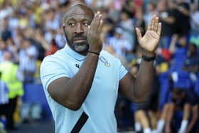 PLEASED: Sheffield Wednesday manager Darren  Moore
