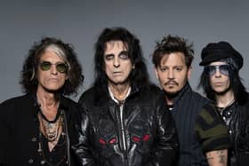 Johnny Depp, Alice Cooper and Joe Perry are returning to Yorkshire with their Hollywood Vampires band
