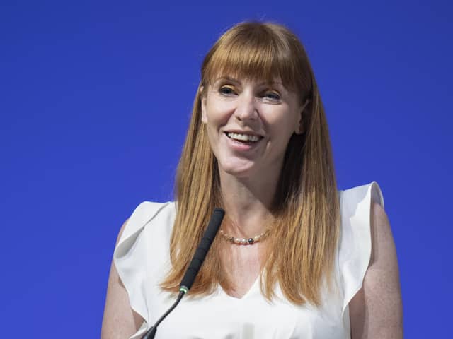 Labour deputy leader Angela Rayner sets out her party's plan for next generation of New Towns during her keynote speech at the The UK's Real Estate Investment and Infrastructure Forum in Leeds. PIC: Danny Lawson/PA Wire