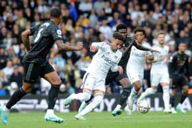 FALL GUY: Leeds United forward Rodrigo