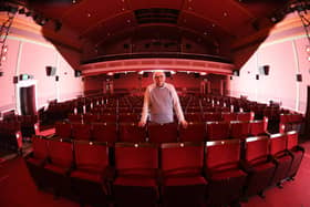 Penistone Paramount Cinema, Penistone. Manager Brian Barnsley pictured at the Cinema Picture taken by Yorkshire Post Photographer Simon Hulme