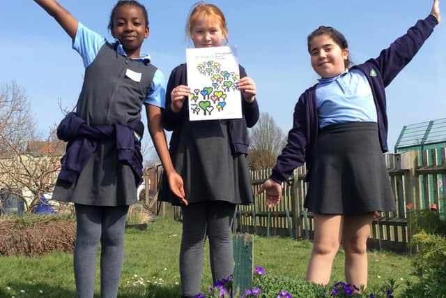 Eco-friendly pupils at RAF Benson Primary School were just some of the enthusiastic youngsters involved in The Woodland Trust scheme.