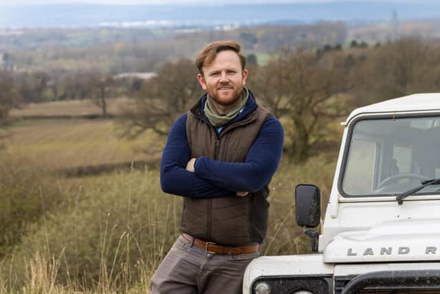 Ben Ducker who runs Yorkshire Outdoors adventure business which is based at Felixkirk, in the lower Hambleton Hills, just outside Thirsk.