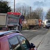 Lorries in the Harrogate area