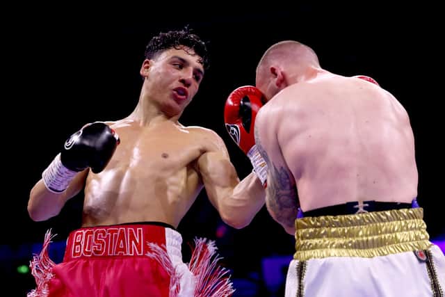 Junaid Bostan defeated Corey McCulloch in his last bout. Image: James Chance/Getty Images