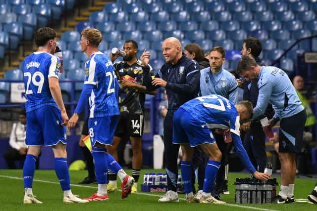 Sheffield Wednesday players and staff, including manager Henrik Pedersen, are continuing to fight in a very difficult situation.