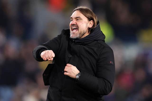 BEST WIN: Leeds United manager Daniel Farke at full-time (Image: Alex Livesey/Getty Images)